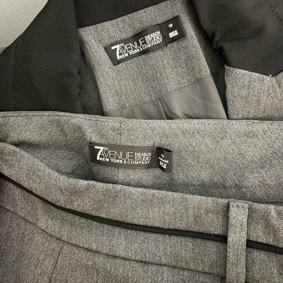 New York & Company Gray Women's Suit - Picture 5 of 5